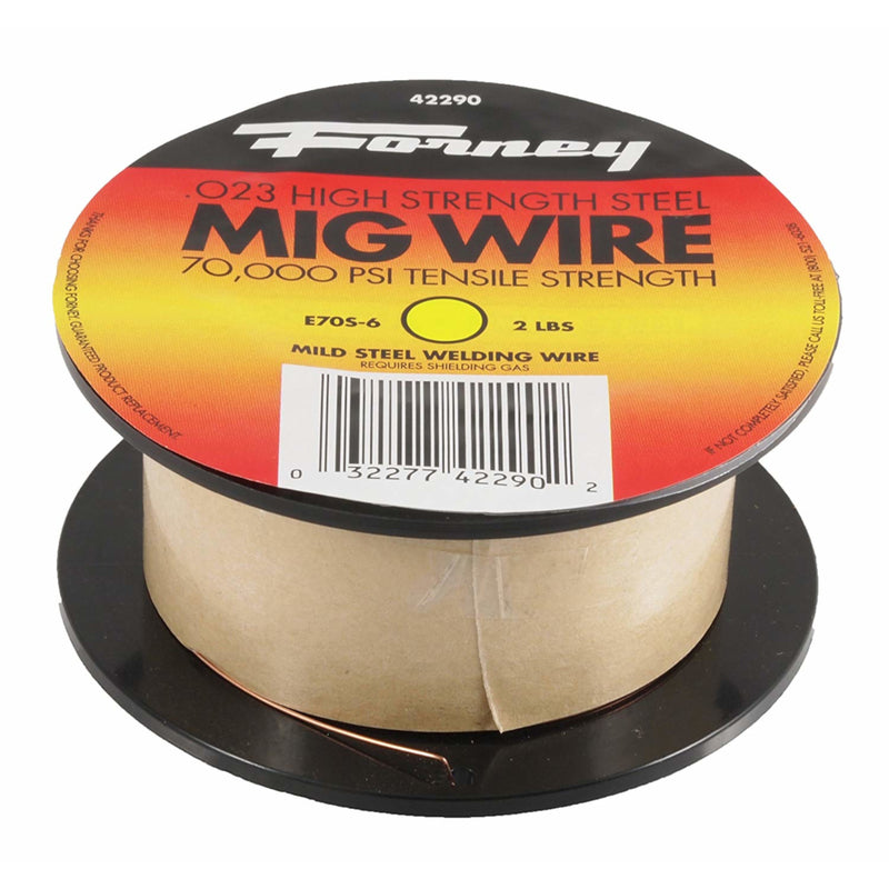 Forney 0.024 in. Mild Steel MIG Welding Wire 70000 psi 2 lb