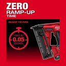 Milwaukee M18 FUEL 16 Ga. 18 Volt Brushless 20 deg Angled Finish Nailer Kit
