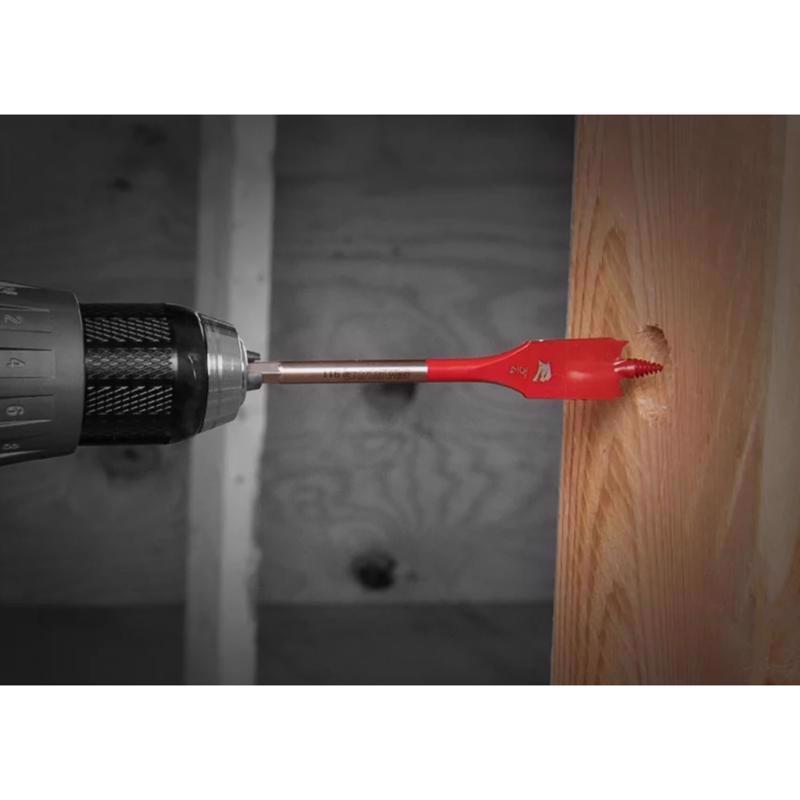 Diablo 6 in. L High Carbon Steel Nail-Embedded Wood Spade Bit Set Hex Shank 6 pc