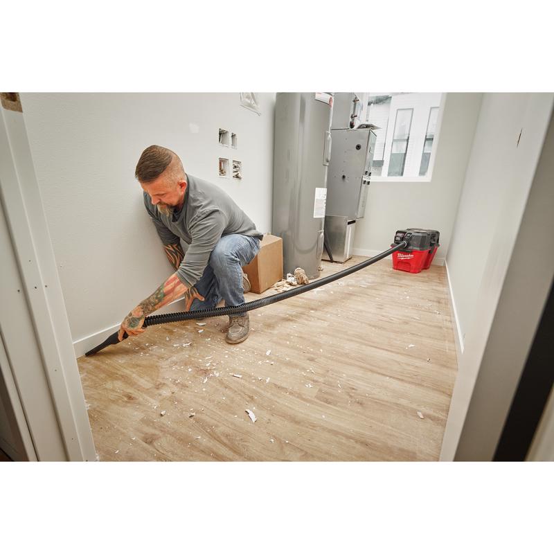 Milwaukee 102 in. L X 1-7/8 in. D Wet/Dry Shop Vac Expandable Hose 1 pc