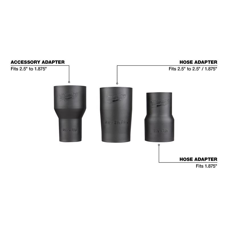 Milwaukee Wet/Dry Vac Hose Adapter 1 pc