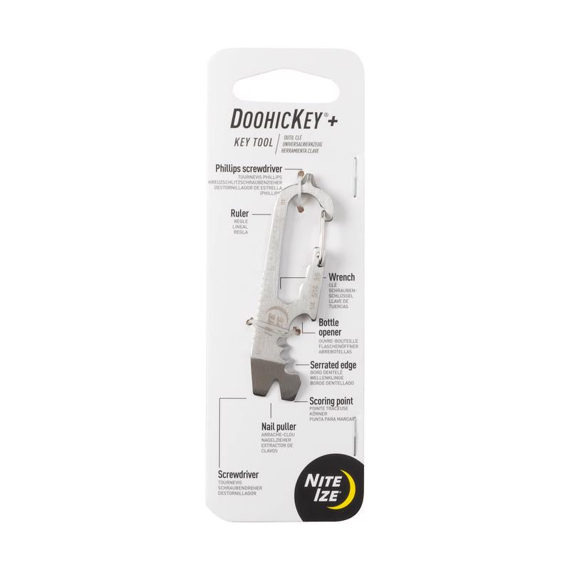 Nite Ize Doohickey Stainless Steel Silver Multi Key Tool