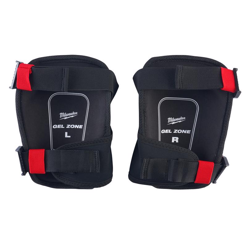 Milwaukee 7.5 in. L X 8 in. W Performance Knee Pads Black/Red One Size Fits Most