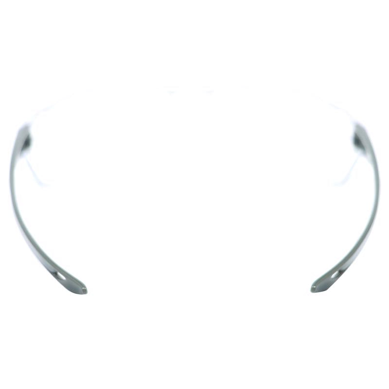 General Electric 03 Series Impact-Resistant Safety Glasses Clear Lens Gray Frame 1 pk