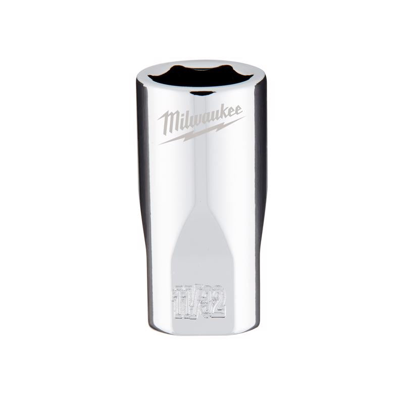 1/4"DR 11/32" SAE 6P SKT