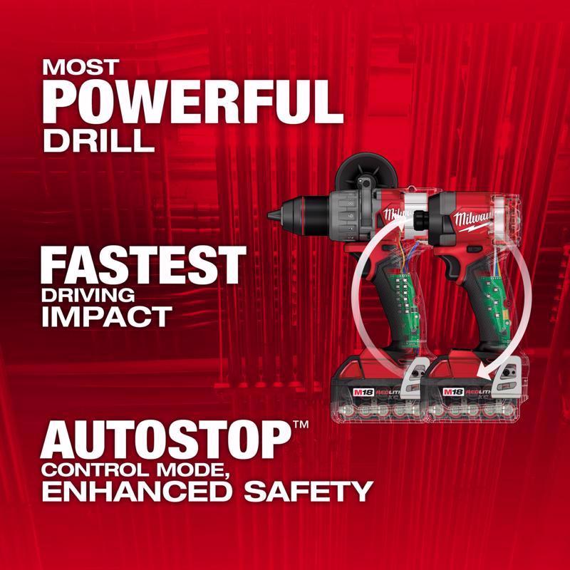 Milwaukee M18 FUEL Cordless Brushless 2 Tool Combo Kit