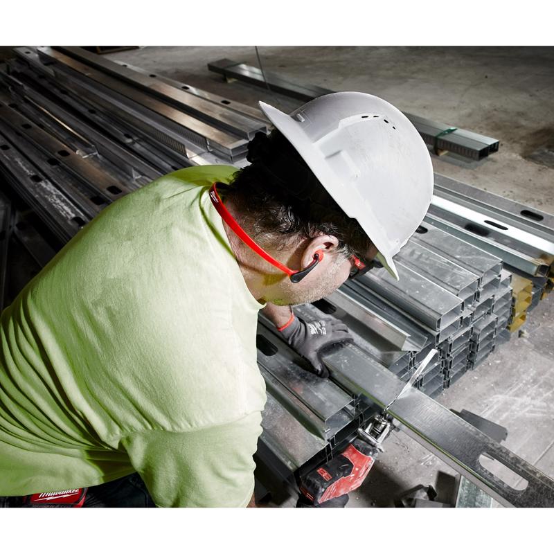 Milwaukee 25 dB Foam Banded Ear Plugs Red 1 pk