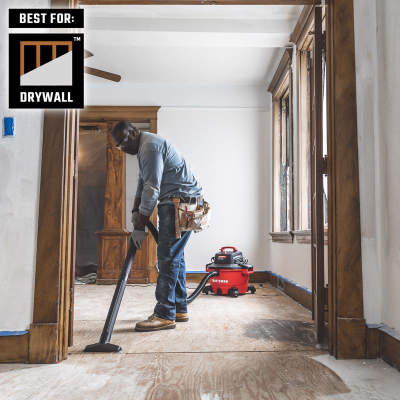 Craftsman 6.75 in. D HEPA Media Wet/Dry Vac Cartridge Filter 5-20 gal 2 pc