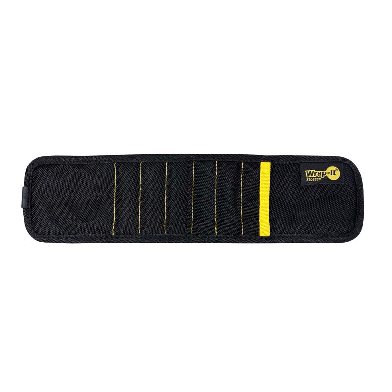 Wrap-It MagSnap 12.25 in. L X 3.25 in. W Black Magnetic Tool Holder 1 pk