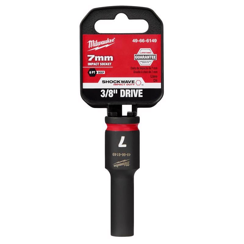 SOCKET 7MM DEEP IMPACT S