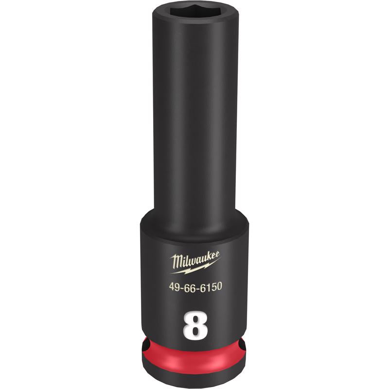 SOCKET 8MM DEEP IMPACT S