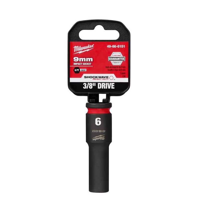 SOCKET 9MM DEEP IMPACT S