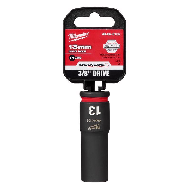 SOCKET 13MM DEEP IMPACT