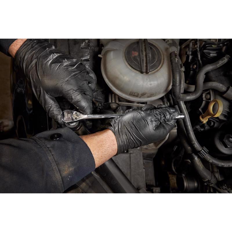 Milwaukee 1/4 in. drive SAE Ratchet 90 teeth