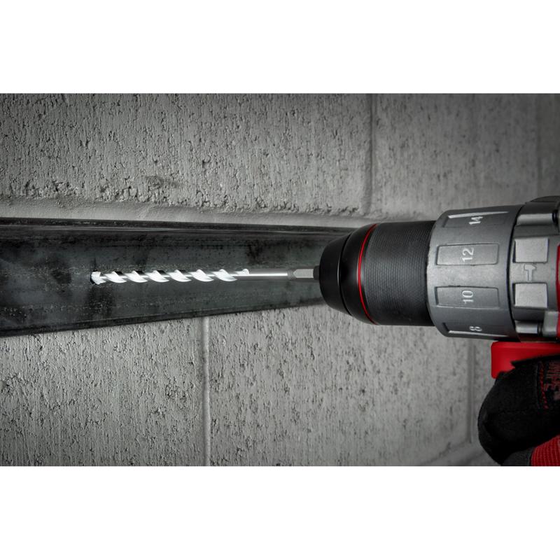 Milwaukee Shockwave 3/8 in. X 6 in. L Carbide Percussion Drill Bit Hex Shank 1 pc