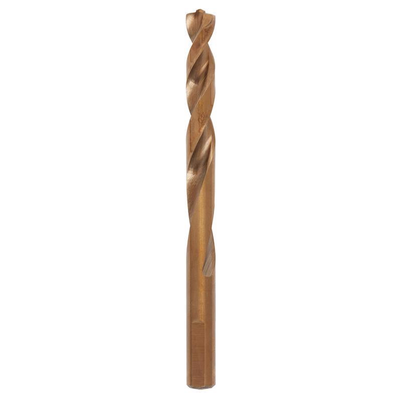 Milwaukee Red Helix 23/64 in. X 5 in. L Cobalt Drill Bit 3-Flat Shank 1 pk