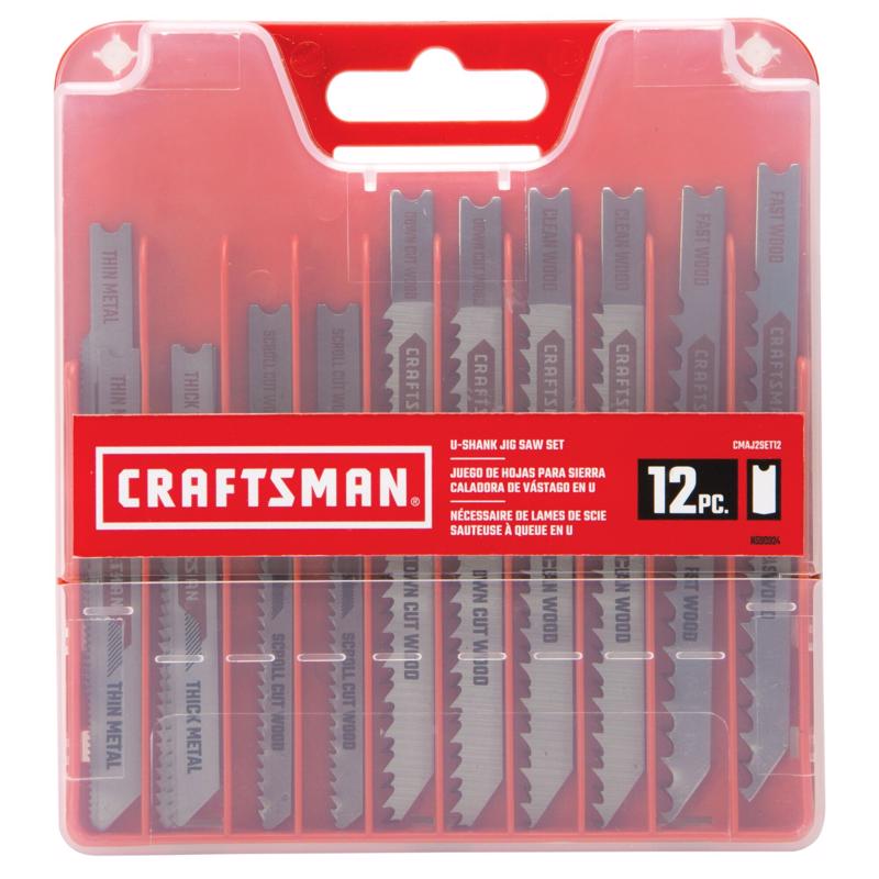 JIG SAW BLADE SET 12PC