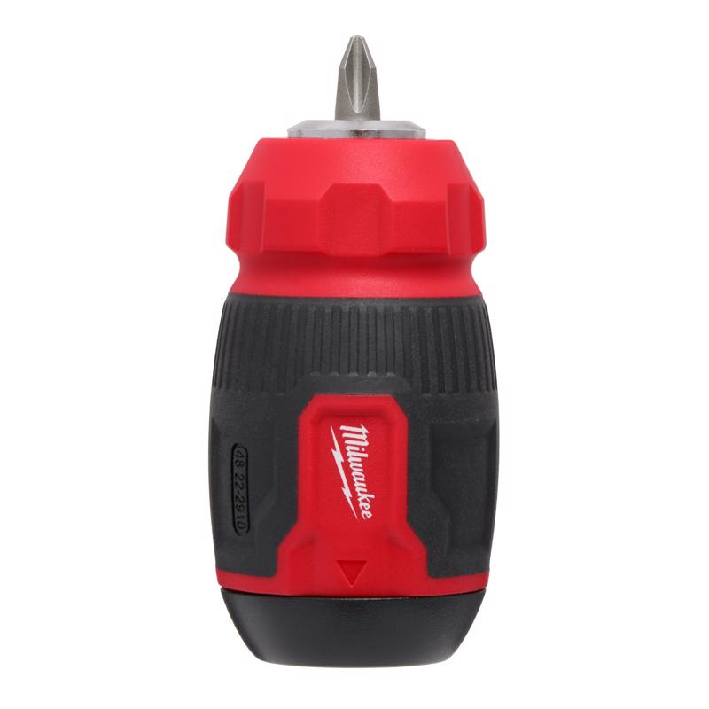 Milwaukee Hex Shank 8-in-1 Compact Multi-Bit Screwdriver 4.69 in. 1 pc