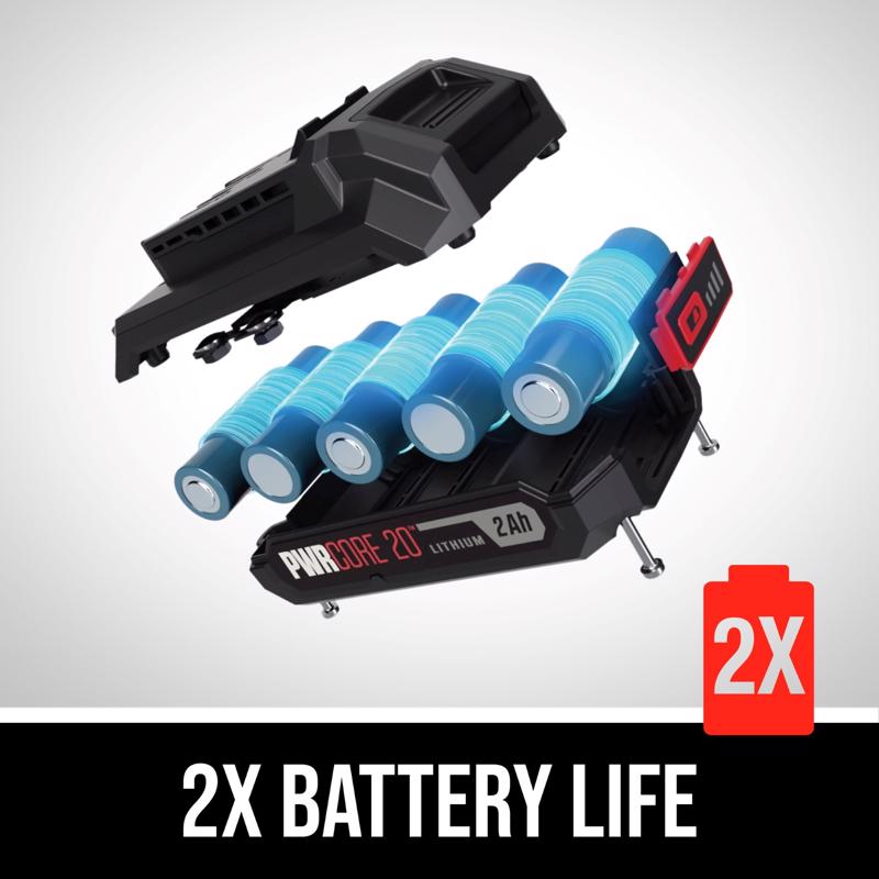 SKIL 20 PWR Core 20 Cordless Random Orbit Sander Kit (Battery & Charger)