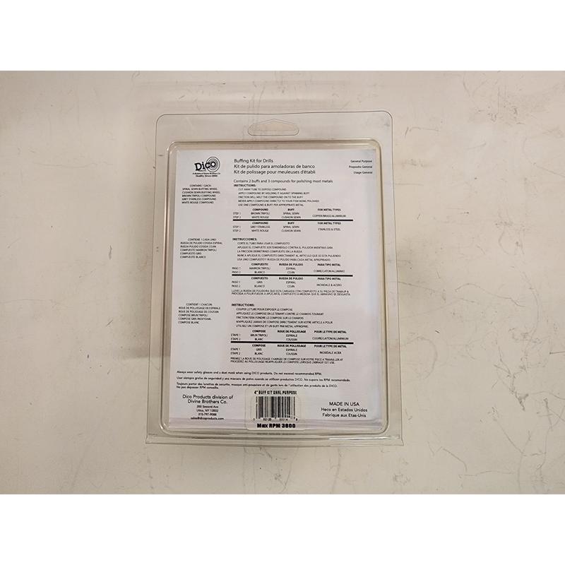 Dico 4 in. Buffer/Polisher 1 each