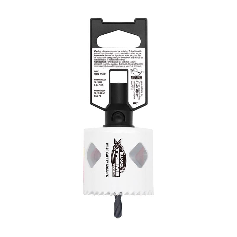 Blu-Mol Xtreme 2-1/8 in. Bi-Metal Hole Saw 1 pk