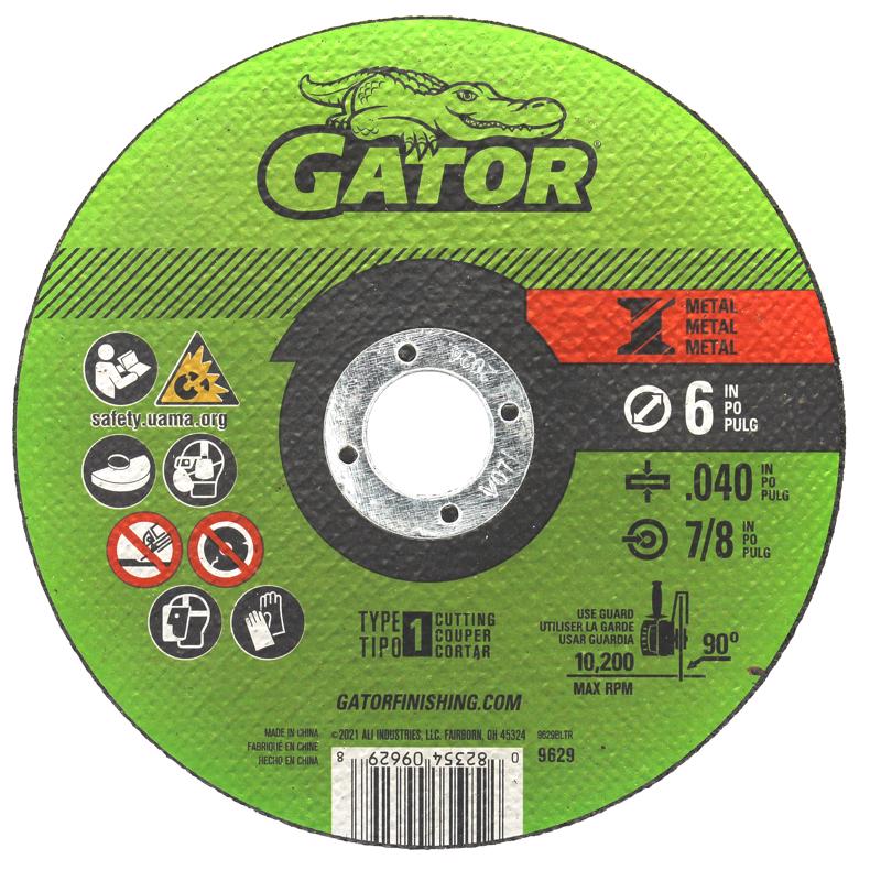 METAL CUTTNG WHEEL AO 6"