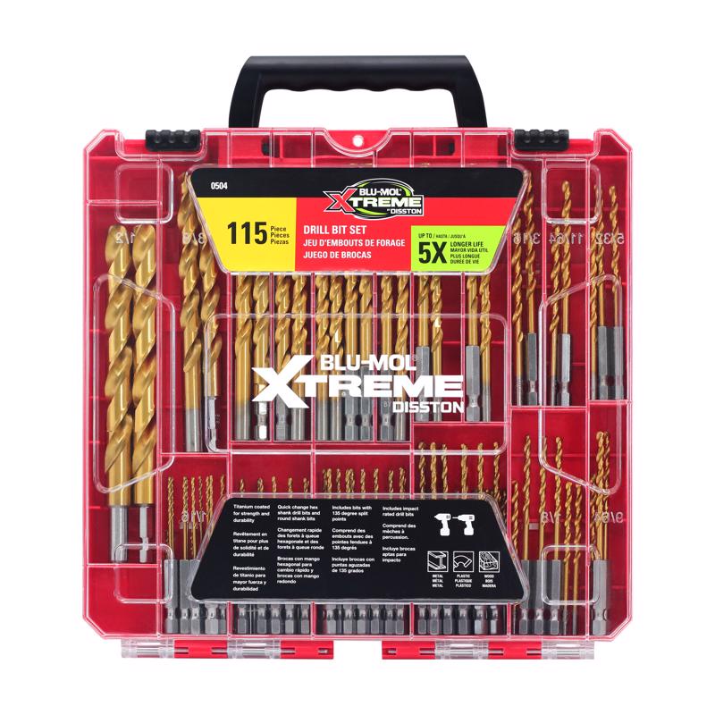 DRIL BIT SET TITNM 115PC