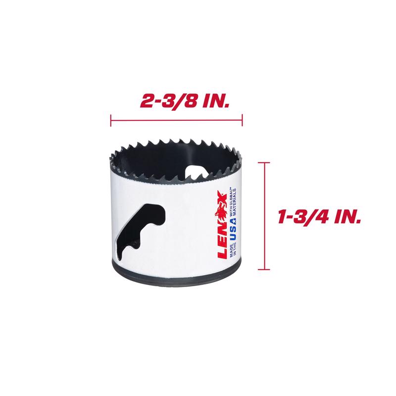 Lenox Speed Slot 2-3/8 in. Bi-Metal Hole Saw 1 pk