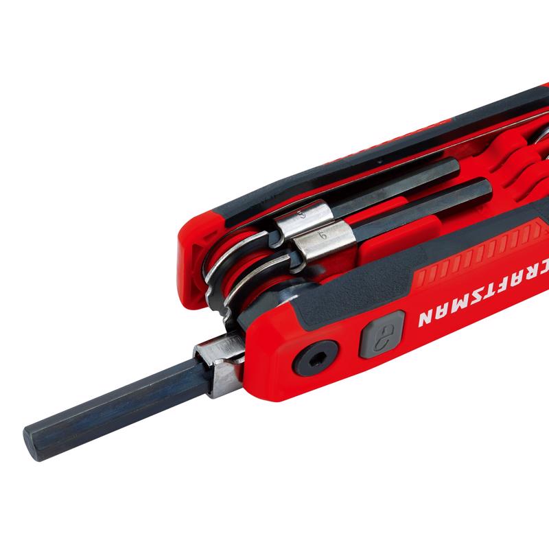 Craftsman Metric Folding Locking Hex Key Set 8 pc