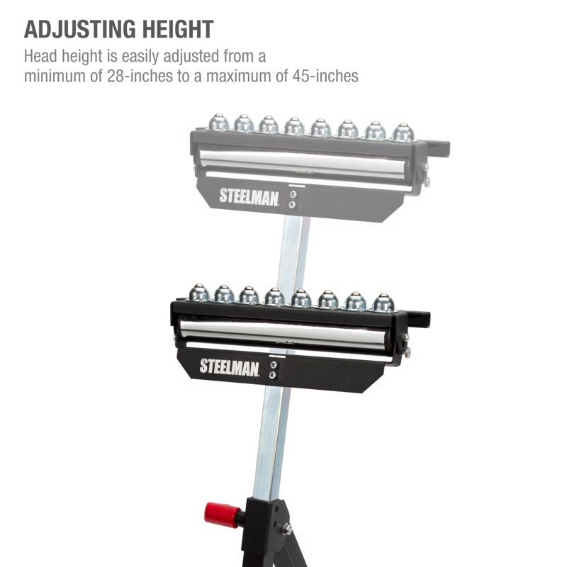 Steelman 17 in. L X 19.7 in. W X 27.6 in. H 3-in-1 Work Support Stand