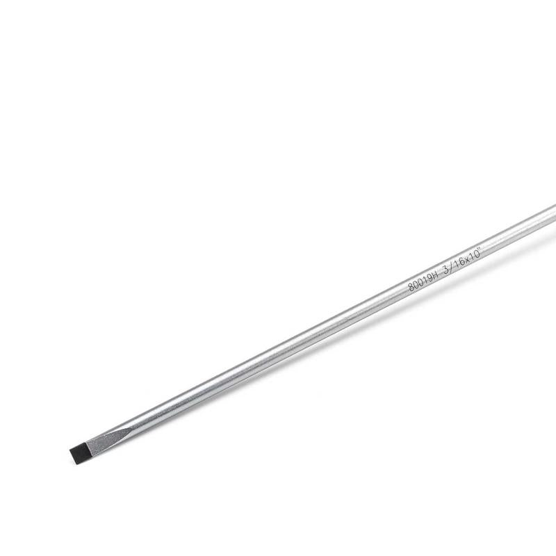 Gearwrench 3/16 in. X 10 in. L Slotted Cabinet Screwdriver 1 pk
