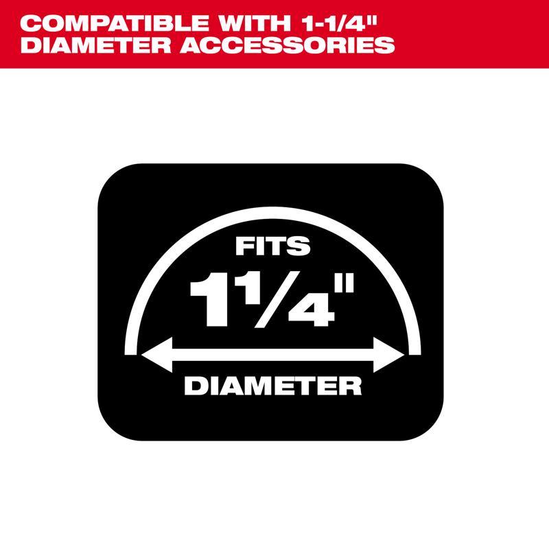 Milwaukee 1.88 in. D Flexible Vacuum Hose 1 pc