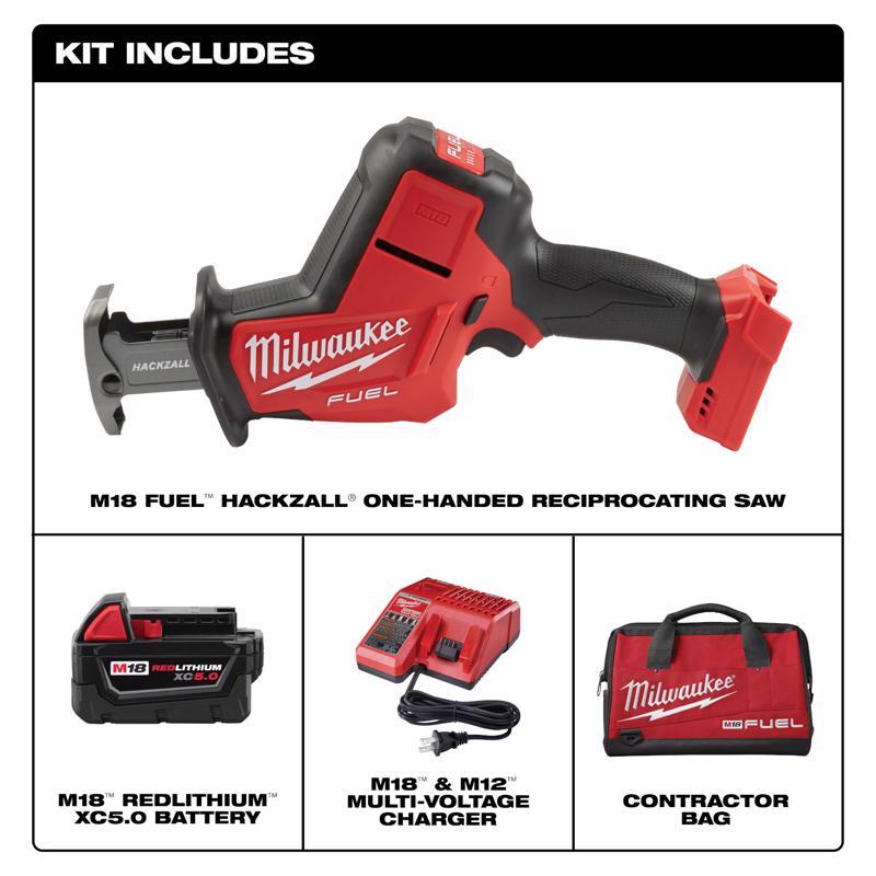 Milwaukee M18 Fual Cordless Brushless Reciprocating Saw Kit (Battery & Charger)