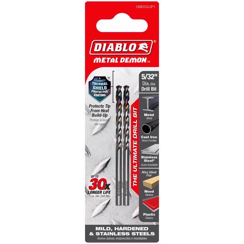 DRLL BT 3-FLAT 5/32" 1PC