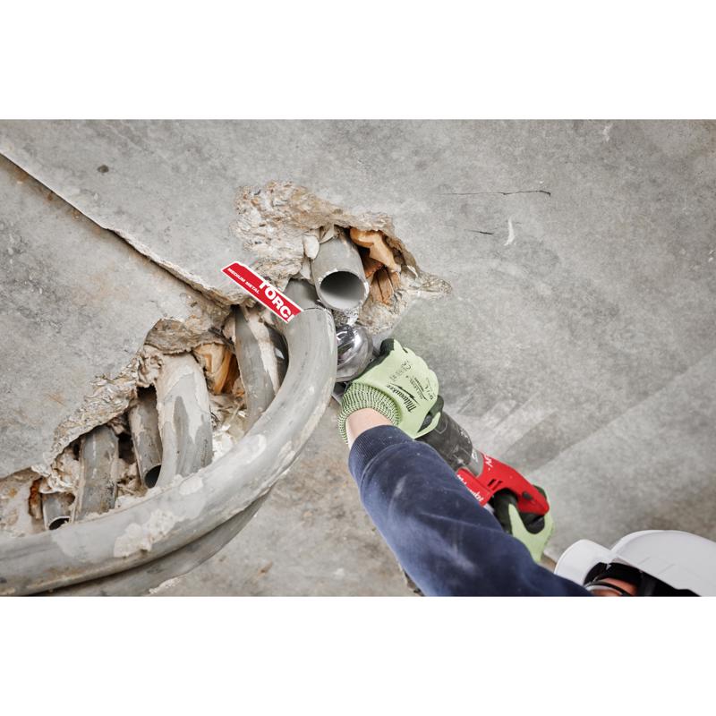 Milwaukee Torch 9 in. Nitrus Carbide Reciprocating Saw Blade 10 TPI 1 pk