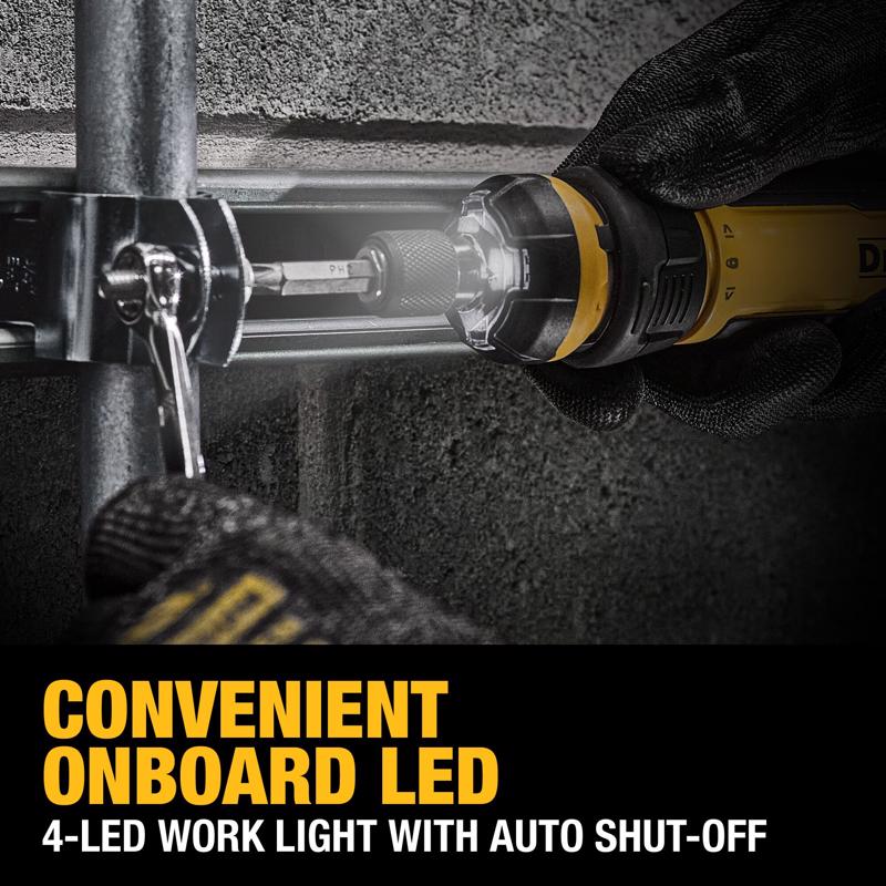 DEWALT 4V MAX Cordless Powered Screwdriver with Bit Set Kit