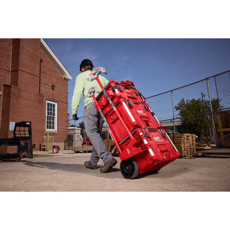 Milwaukee PACKOUT Tool Box Attachment Long Tool Holder Tool Rack Black/Red