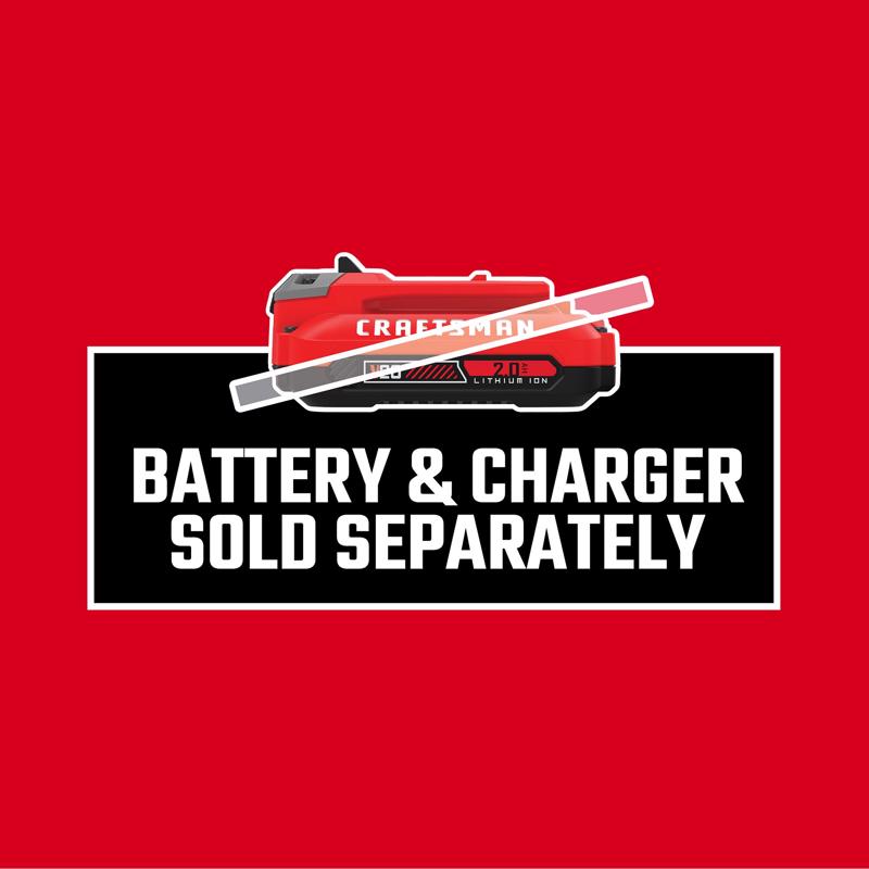 Craftsman V20 Brushless RP 4-1/2 in. Cordless Brushless Circular Saw Tool Only