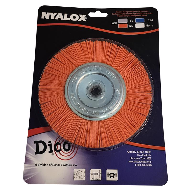 WHL BRUSH ORG 4500RPM 6"