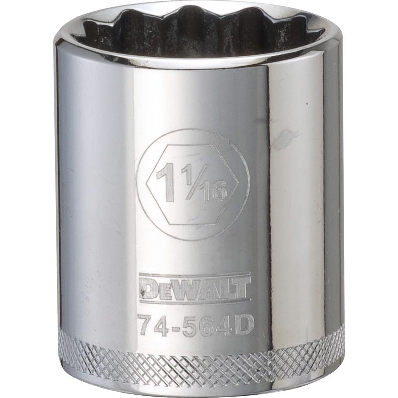 SCKT 12PT 1-1/16X1/2"