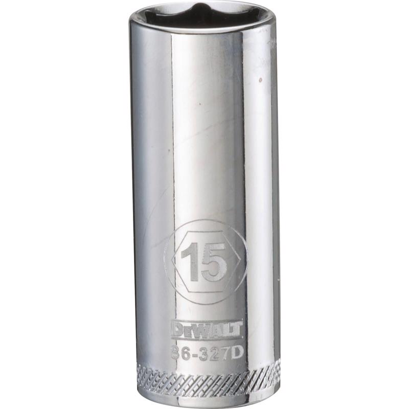 DEEP SCKT MTRC 15MM 3/8"