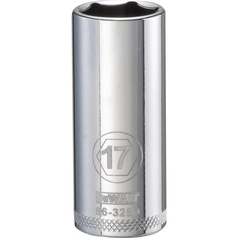 DEEP SCKT MTRC 17MM 3/8"