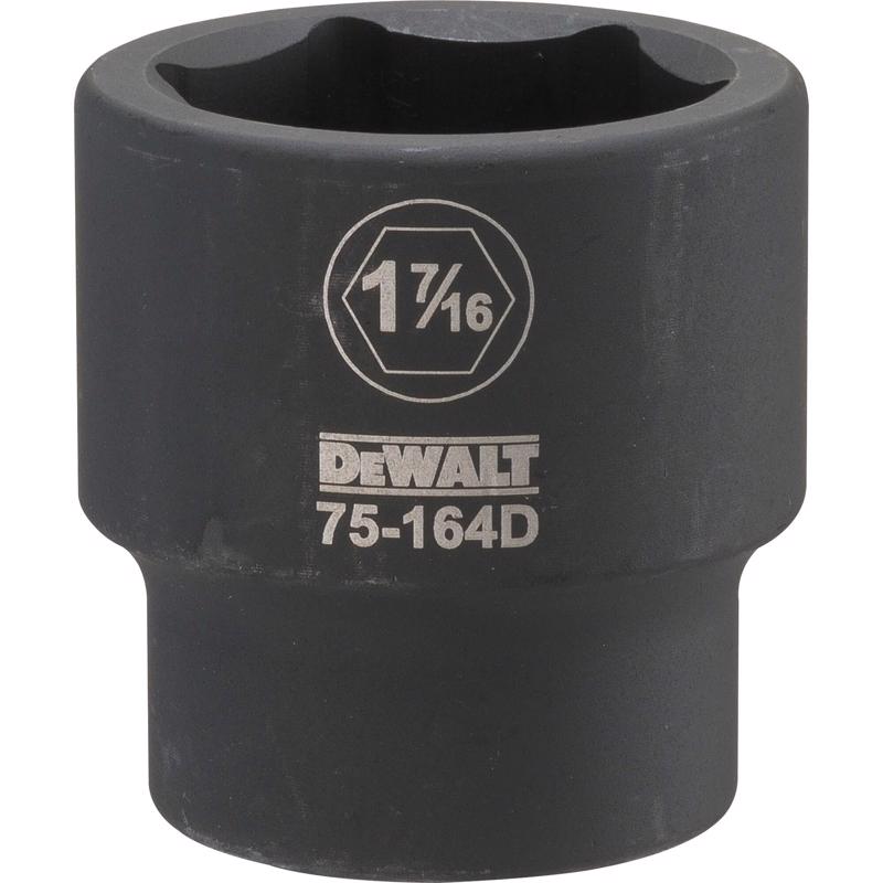 IMPCT SCKT 6PT 1-7/16"