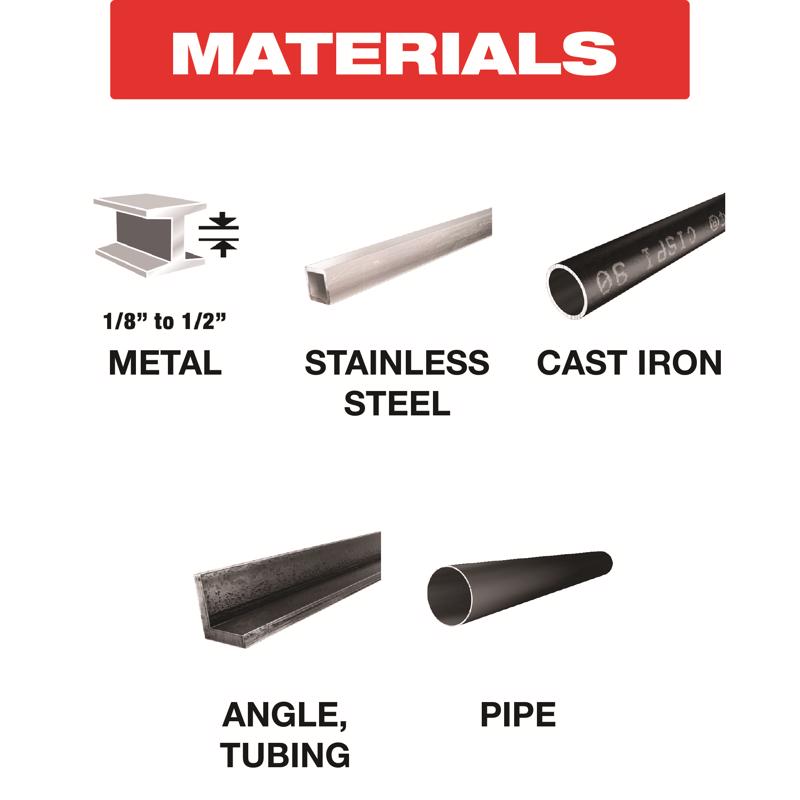 Diablo Steel Demon 12 in. Carbide Tipped Thick Metal Reciprocating Saw Blade 8 TPI 1 pc