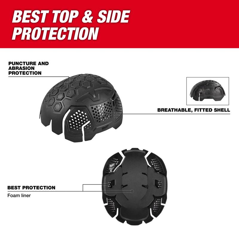 Milwaukee Bump Cap Insert Black Vented