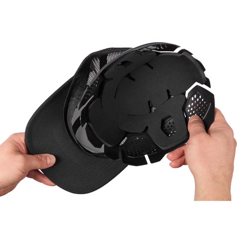 Milwaukee Bump Cap Insert Black Vented