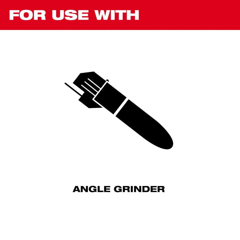 Milwaukee 4-1/2 in. D X 7/8-5/8 in. Steel Masonry Blade 1 pk