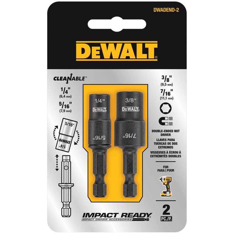 NT DRVR BLK OXD SAE 2PC
