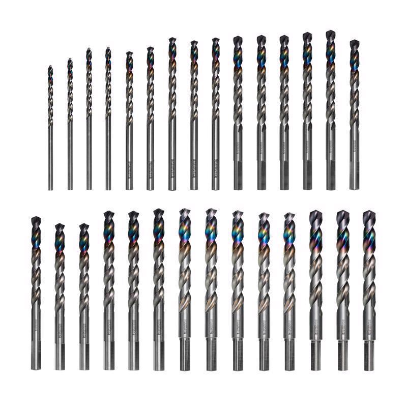 Diablo Metal Demon Stainless Steel Drill Bit Set 3-Flat Shank 1 pk