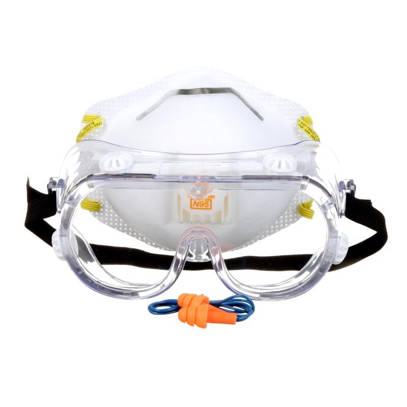 3M Sanding and Fiberglass Respirator Supply Kit White 3 pc